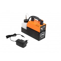 HAZEBASE piccola Battery-powered fog machine 12V/200W DMX